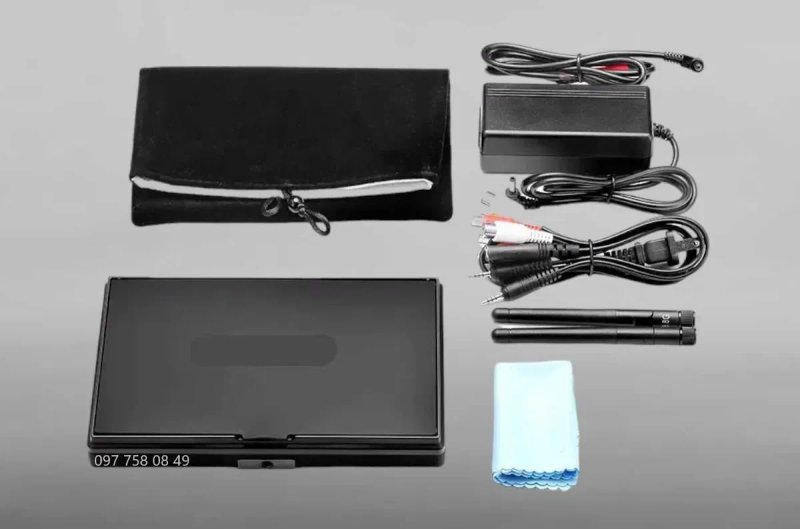 LCD5802D + DVR + приймач 5.8 GHz на 40 каналів FPV Монітор (5802 D) — фото 3