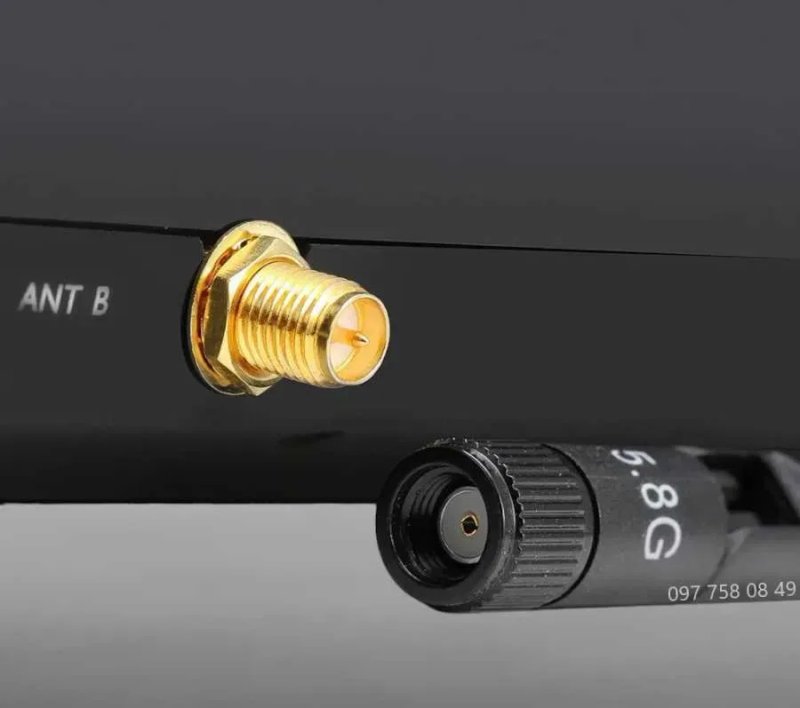 LCD5802D + DVR + приймач 5.8 GHz на 40 каналів FPV Монітор (5802 D) — фото 4