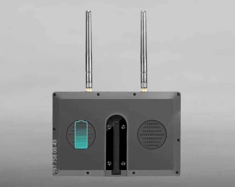 LCD5802D + DVR + приймач 5.8 GHz на 40 каналів FPV Монітор (5802 D) — фото 6