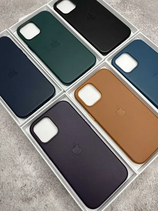 Leather Case MagSafe iPhone 12 Pro Max | 12 Pro | 12 | Animation | Шкіряний чохол Кожаный чехол анимация | з мікрофіброю — фото 5