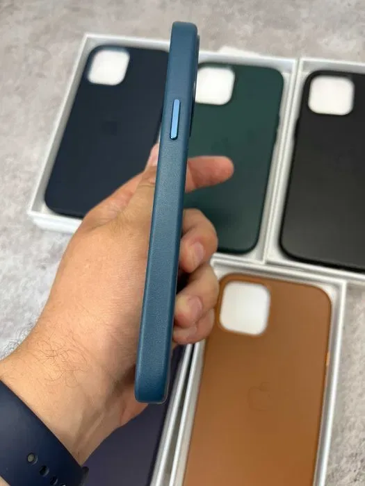 Leather Case MagSafe iPhone 12 Pro Max | 12 Pro | 12 | Animation | Шкіряний чохол Кожаный чехол анимация | з мікрофіброю — фото 8