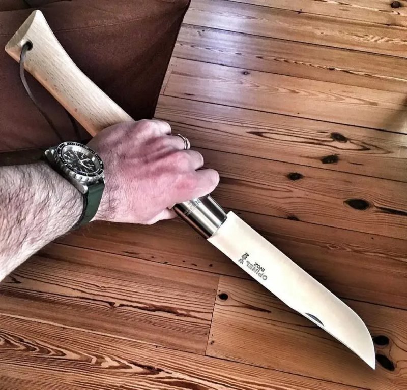 ЛЕГЕНДА OPINEL 13 брутальний ексклюзивний колекційний мачете нож секач топор лімітований ніж складень — фото 3
