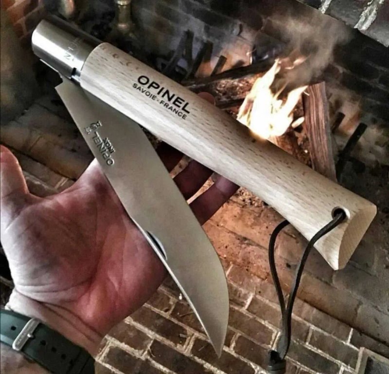 ЛЕГЕНДА OPINEL 13 брутальний ексклюзивний колекційний мачете нож секач топор лімітований ніж складень — фото 4