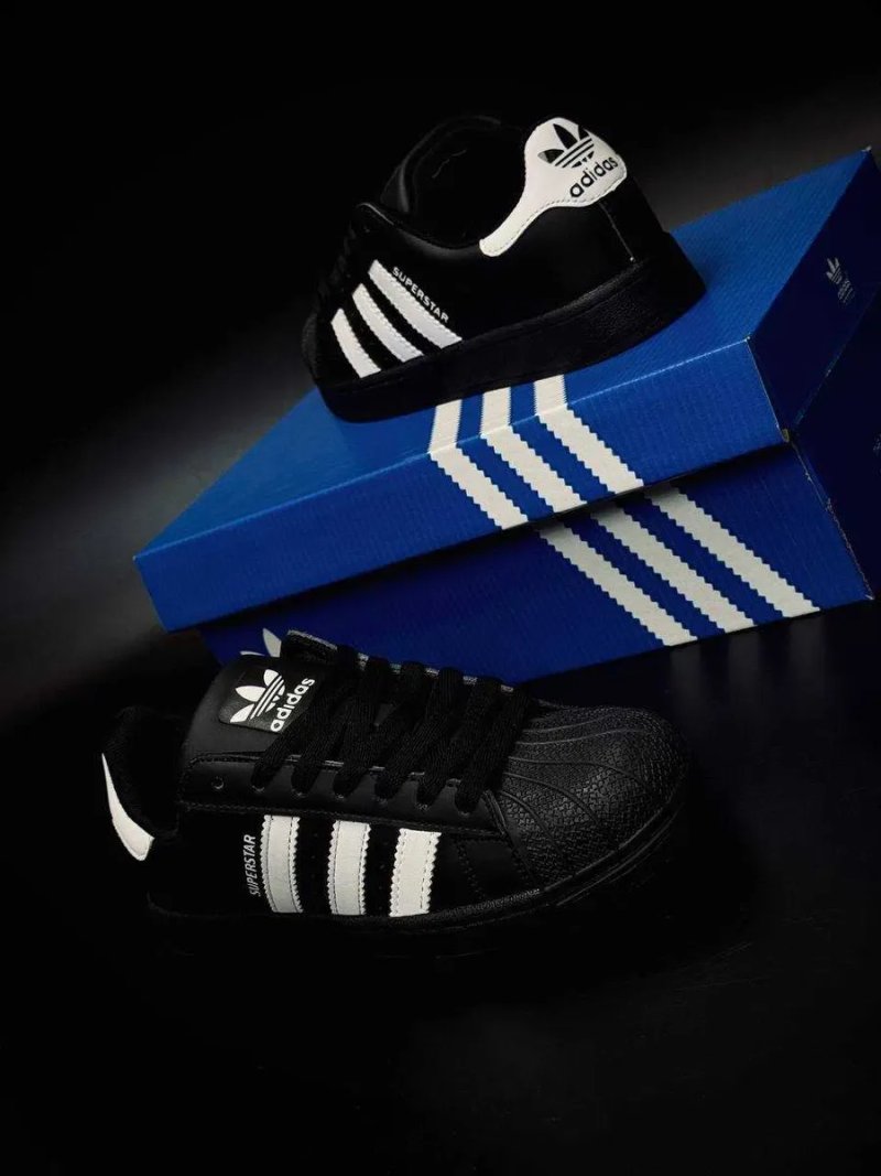 Легенда вернулась / Adidas Superstar / женские суперстары / натуральная кожа / adidas superstar black / кросовки адидас класика — фото 7