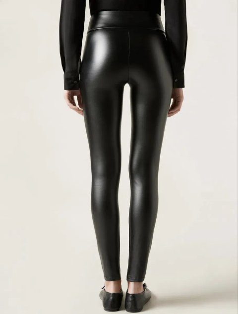 Легінси / лосини з екошкіри Calzedonia XS. Оригінал.