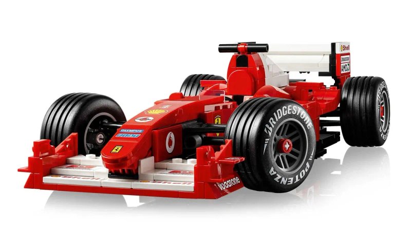 LEGO 11375 Icons Ferrari F2004 та Міхаель Шумахер — фото 3