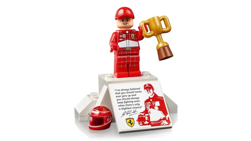 LEGO 11375 Icons Ferrari F2004 та Міхаель Шумахер — фото 4