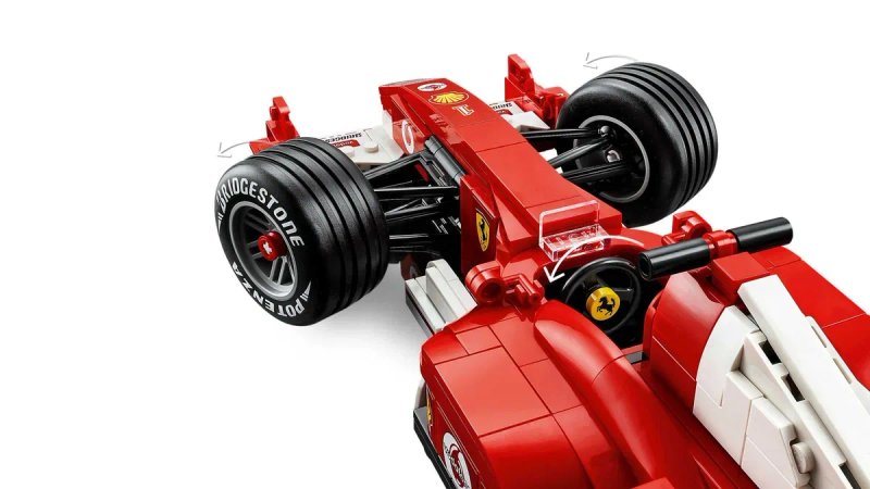 LEGO 11375 Icons Ferrari F2004 та Міхаель Шумахер — фото 6