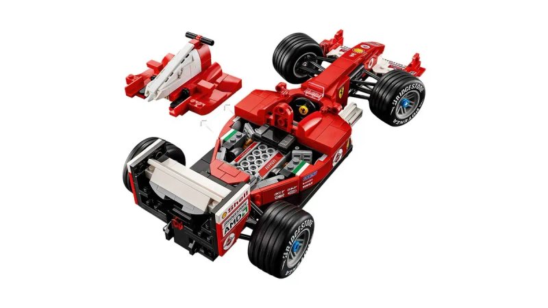 LEGO 11375 Icons Ferrari F2004 та Міхаель Шумахер — фото 7