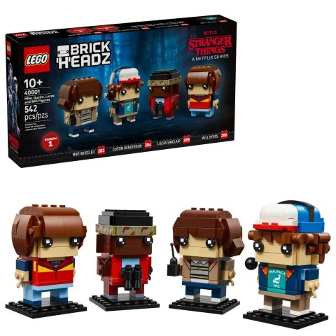 LEGO 40801 BrickHeadz Дастін, Майк, Вілла та Лукас Stranger Things