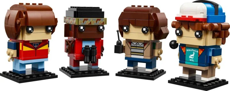 LEGO 40801 BrickHeadz Дастін, Майк, Вілла та Лукас Stranger Things — фото 2
