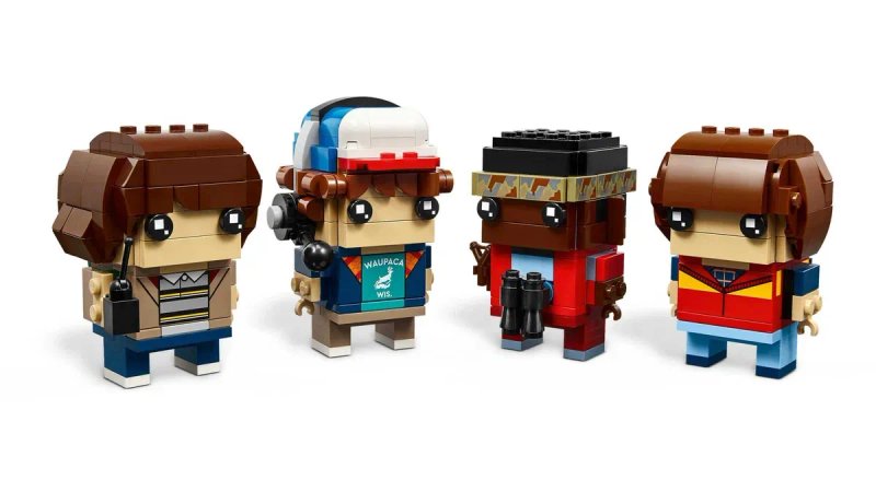 LEGO 40801 BrickHeadz Дастін, Майк, Вілла та Лукас Stranger Things — фото 4