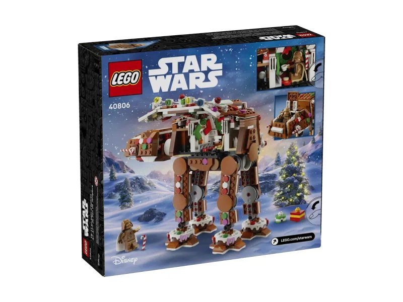 LEGO 40806 Star Wars Пряниковий крокохід AT-AT — фото 3