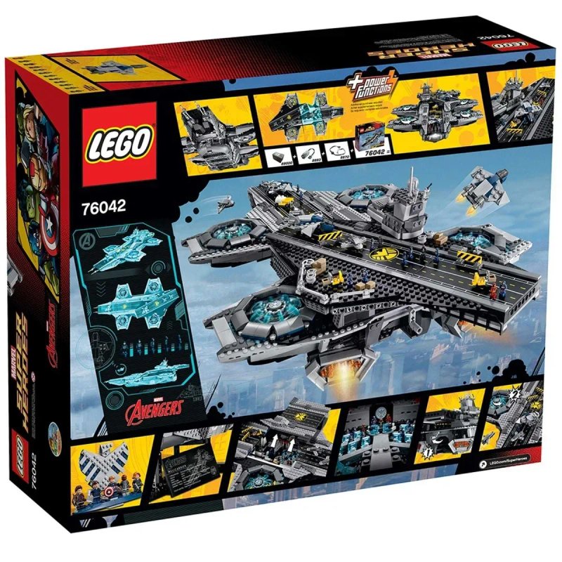 LEGO 76042 Marvel Super Heroes Геліконосець SHIELD — фото 2