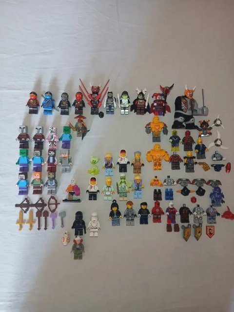 Lego фигурки колекція ninjago nexo knights minecraft star wars  city