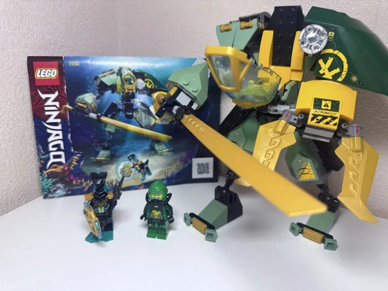 LEGO Ninjago 71750 Гідроробот Ллойда (Оригінал, повний комплект без коробки) — фото 3