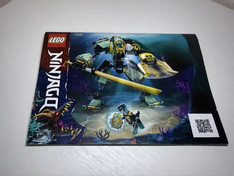 LEGO Ninjago 71750 Гідроробот Ллойда (Оригінал, повний комплект без коробки) — фото 4
