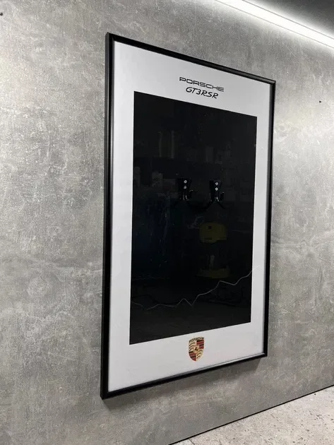 LEGO Рамка Рамки Арт картина для конструктора Porshe Ferrari Peugeot McLaren Lamborghini Bugatti Ford Alfa Romeo — фото 3