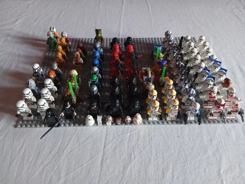 lego star wars - величезна колекція фігурок