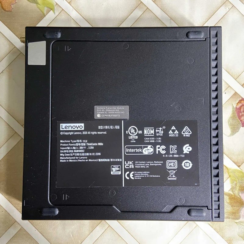 Lenovo ThinkCentre M60e Tiny — i5-1035G1 16GB 256GB Samsung SSD NVMe — Гарантія ФОП — фото 5