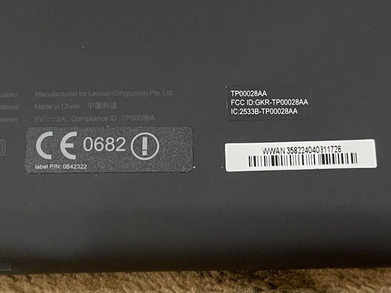 Lenovo TinkPad Tablet планшет комп. — фото 3