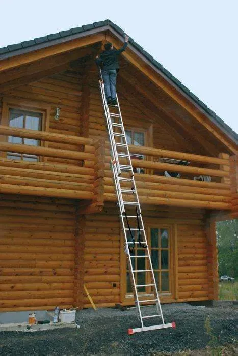 Лестница Corda 3х11 3х9 KRAUSE Германия алюминиевая драбина стремянка — фото 4