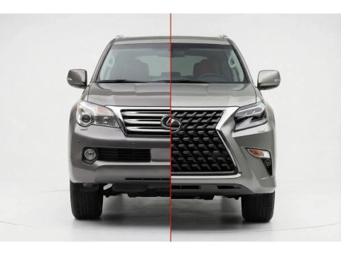 Lexus GX460 2010-2013 Комплект рестайлінгу в 2021 рік (обвіси, оптика)
