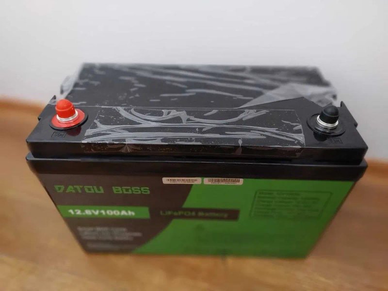 LiFePO4 12V 100Ah Акумулятор DATOUBOSS 1280Wh, 100A, з BMS платою. Аккамулятор, Аккумулятор LiFePO4 12.8V 100Ah батарея. Аккамуляторная батарея. — фото 5