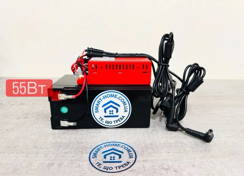 LiFePo4‼️5 9 12В 15В 24 48 вольт бесперебойник ибп для домофона Cyfral Vizit метаком metakom СКУД роутера камери камеры замка видеонаблюдения DC UPS — фото 4