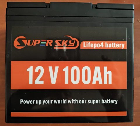 LiFePo4 аккумулятор для инвертора, ИБП,  12v  100ah