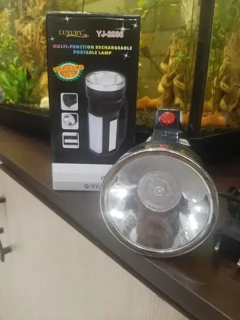 Ліхтар ручний YJ-2836 1W+16SMD LED + SOLAR фонарь ручной — фото 3