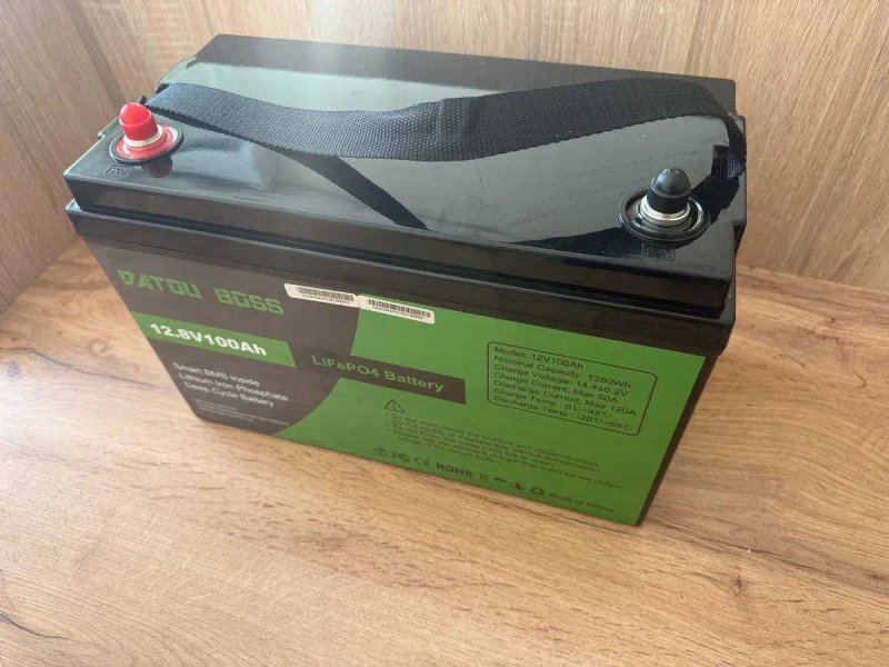 Літій залізо фосфатний акумулятор ‼️ Акумулятор LiFePO4 12V з BMS. Акумулятор літій-залізо-фосфатний.‼️ Акб LiFePO4 50Ah, 100Ah, 200Ah, 300Ah — фото 6