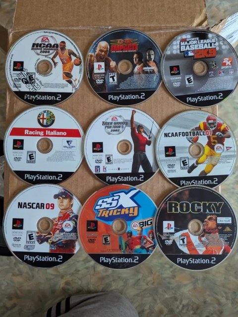 Ліцензія Ігри диски на PS2 GTA 3 SSX ATV Fifa