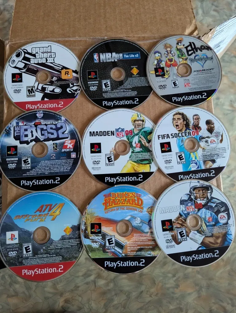 Ліцензія Ігри диски на PS2 GTA 3 SSX ATV Fifa — фото 2