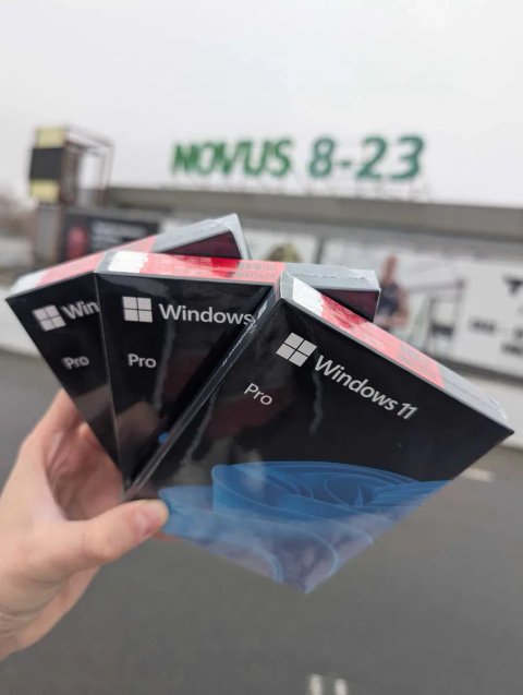 Ліцензія Windows 11 Pro Боксова / Коробка Виндовс 11 Про Ключ Віндовс