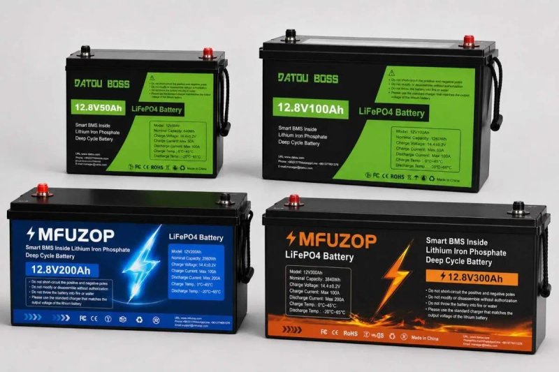 Литый железо фосфатный аккумулятор . 12V с BMS.‼️ Гарантия 12 мес‼️Аккумулятор литий железо фосфатный. ‼️ Акб LiFePO4 50Ah, 100Ah, 200Ah, 300Ah — фото 2