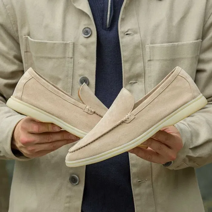 Лофери Loro Piana All Beige premium — фото 3