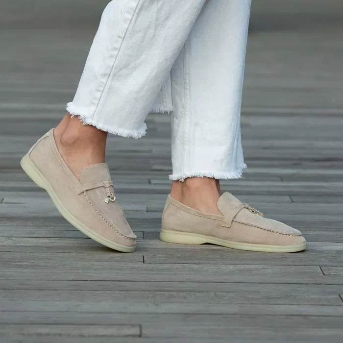 Лофери Loro Piana Classic Beige premium — фото 7