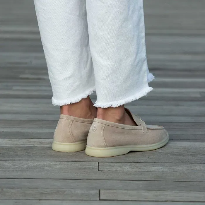 Лофери Loro Piana Classic Beige premium — фото 8