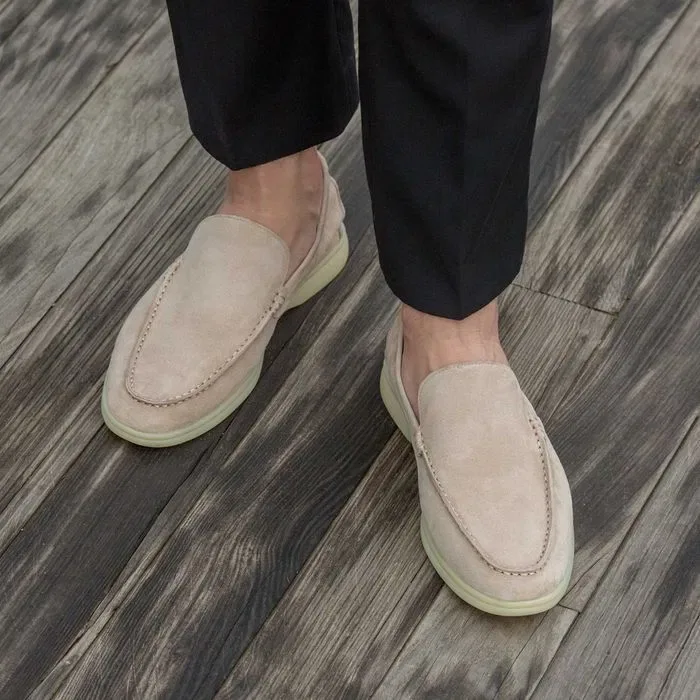 Лофери Loro Piana Light Beige premium — фото 3