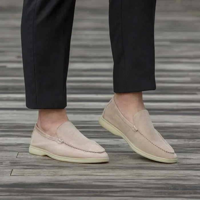 Лофери Loro Piana Light Beige premium — фото 4