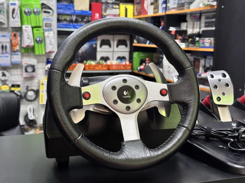 Logitech G25 Racing Wheel кермо — фото 2