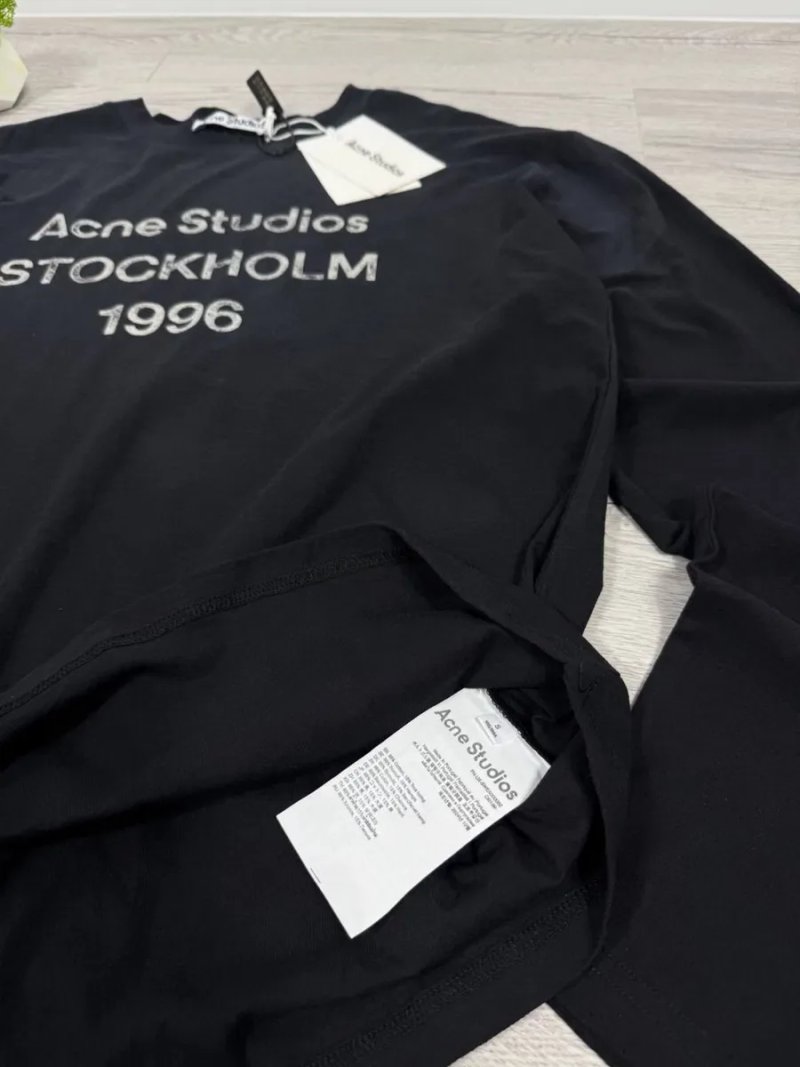 Лонгслів Acne Studios Stockholm 1996 Oversize | Чоловічий | Бавовна | Новий | Лонгслів Акне Студіос — фото 6