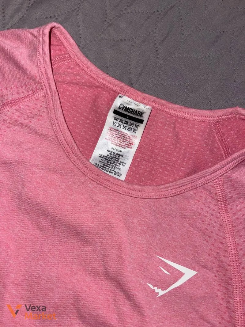 Лонгслів Gymshark рожевий розмір L — фото 2