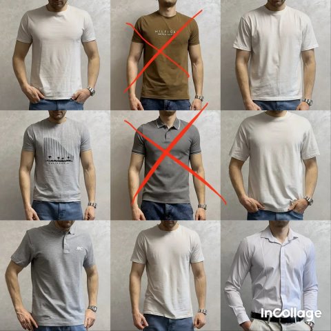 Лот 7шт чоловіча футболка базова біла теніска оверсайз oversize комірцем коміром воротником поло polo мужская сорочка біла довгий рукав tommy hilfiger