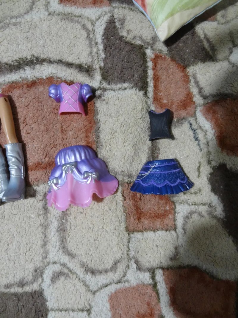 Лот пластиковой одежды Snap-On для кукол Bratz Kidz Братц оригинал — фото 3