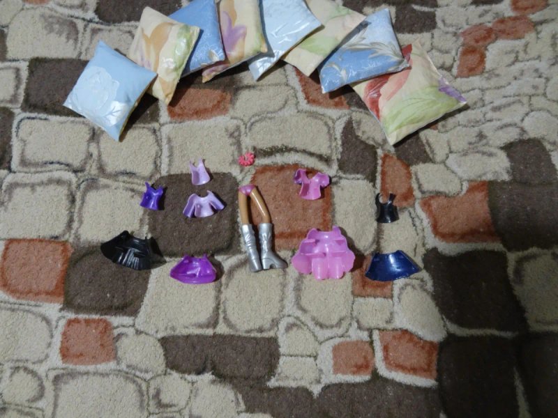 Лот пластиковой одежды Snap-On для кукол Bratz Kidz Братц оригинал — фото 4
