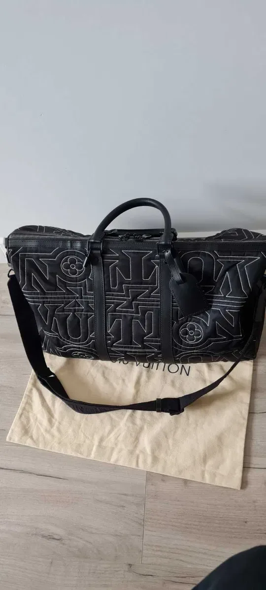 Louis V, оригінал. Travel-bag. Спортивна сумка. Saint laurent — фото 2