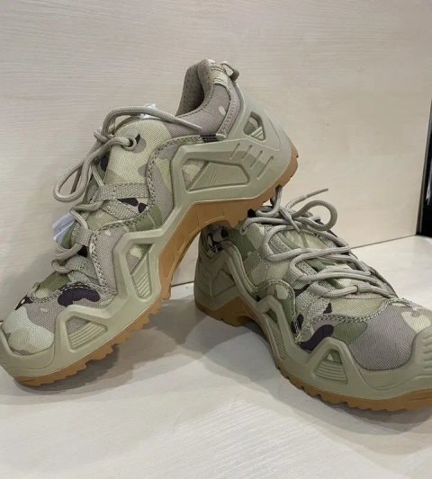 LOWA Zephyr GTX LO TF Multicam Gore-Tex | Тактичні кросівки | Військове взуття | Cordura