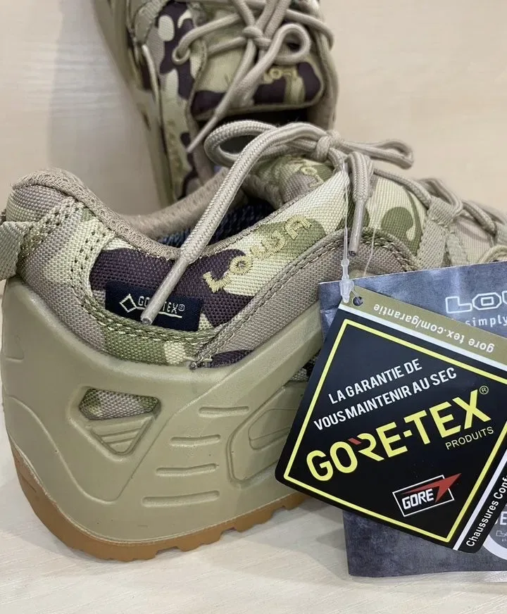 LOWA Zephyr GTX LO TF Multicam Gore-Tex | Тактичні кросівки | Військове взуття | Cordura — фото 3
